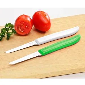 Noże kuchenne - biały + zielony