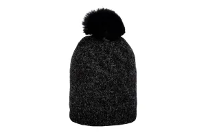 Damska czapka zimowa Alpaca - czarna - Rozmiar uniwersalny rozmiar