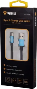 Kabel USB do synchronizacji i ładowania 1m - niebieski - Rozmiar 1 m