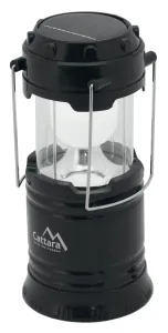 Lampa kempingowa LED 20/60lm ładowalna - czarna - Rozmiar 9 x 13,5 cm, 0,3 kg