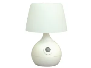 Lampa stołowa LED z czujnikiem ruchu - biały - Rozmiar 15,6x11,7x26cm