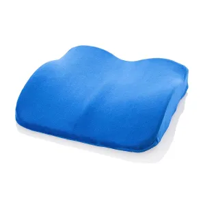 Poduszka pod plecy/do siedzenia - niebieska - Rozmiar 40 x 40 x 9 cm