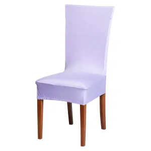 Pokrowiec na krzesło jednokolorowy - fioletowy - Rozmiar uni #26333