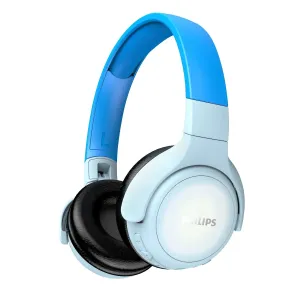 Słuchawki dziecięcie Bluetooth - niebieski - Rozmiar 35x160x150mm