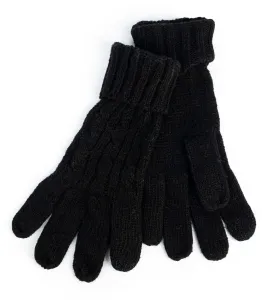 Zimowe rękawiczki dotykowe dla kobiet - czarna - Rozmiar uniwersalny