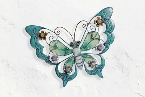 Ozdobny motyl - niebieski