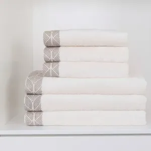Matějovský Ręcznik Beech biały, 50 x 100 cm, 50 x 100 cm