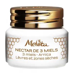 Nectar De 3 Miels Lèvres Et Zones Sèches - Melvita Pielęgnacja ust 8 g