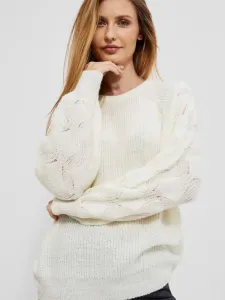 Moodo Sweter Biały #510580