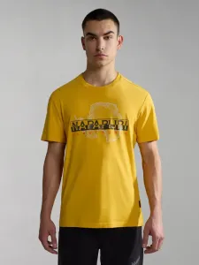 Napapijri Iceberg Koszulka Żółty #516362
