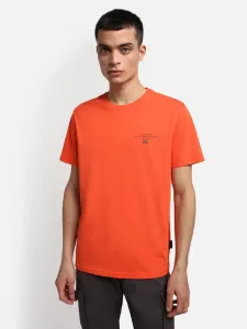 Napapijri Selbas Koszulka Pomarańczowy #257957