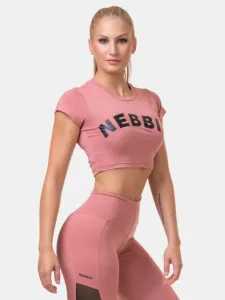 Nebbia Crop top Różowy #215748