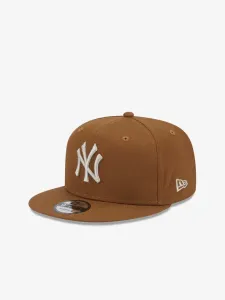 New Era New York Yankees League Essential 9Fifty Czapka z daszkiem Brązowy #484024