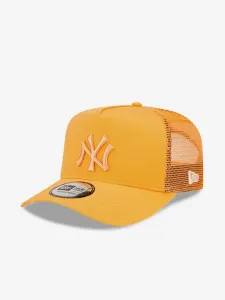 New Era New York Yankees Tonal Mesh A-Frame Trucker Czapka z daszkiem Pomarańczowy