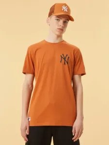 New Era New York Yankees Koszulka Pomarańczowy