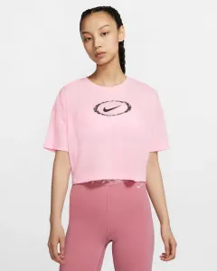 Nike Dri-Fit Crop Top Różowy