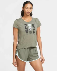 Nike Icon Clash Run Koszulka Zielony #298595
