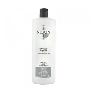 System 1 Cleanser Shampoing pour cheveux normaux à fins et naturels - Nioxin Szampon 1000 ml