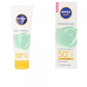 Sun protección facial Mineral protección UV - Nivea Ochrona przeciwsłoneczna 50 ml
