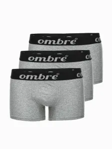 Ombre Clothing 3-pack Bokserki Szary