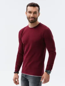 Ombre Clothing Sweter Czerwony #505456