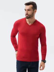 Ombre Clothing Sweter Czerwony #505430