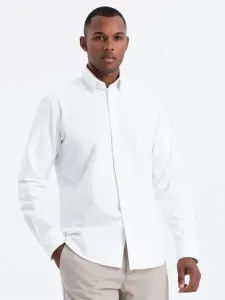 Ombre Clothing Koszula Biały #538833