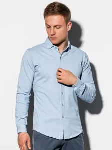 Ombre Clothing Koszula Niebieski #505351