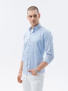 Ombre Clothing Koszula Niebieski