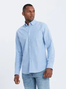 Ombre Clothing Koszula Niebieski #538848