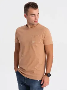 Ombre Clothing Koszulka Brązowy