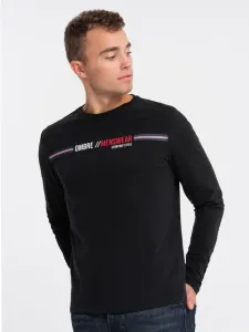 Ombre Clothing Koszulka Czarny #602603
