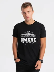 Ombre Clothing Koszulka Czarny