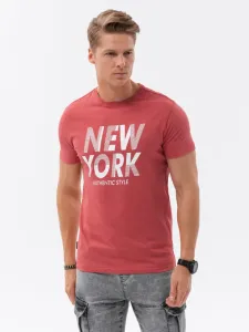 Ombre Clothing Koszulka Czerwony #505925