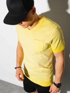 Ombre Clothing Koszulka Żółty