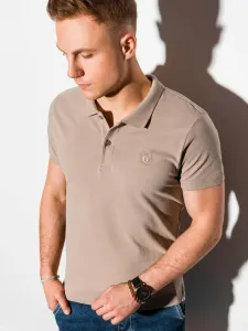 Ombre Clothing Polo Koszulka Brązowy