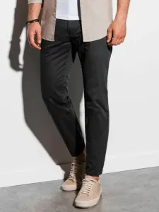 Ombre Clothing Chino Spodnie Czarny