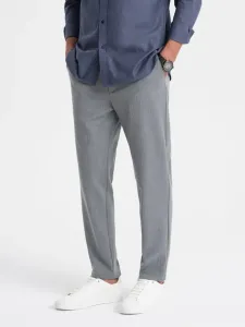 Ombre Clothing Chino Spodnie Szary #601757