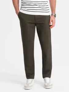 Ombre Clothing Chino Spodnie Zielony #601751