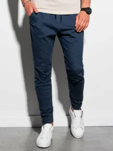 Ombre Clothing P885 Spodnie Niebieski