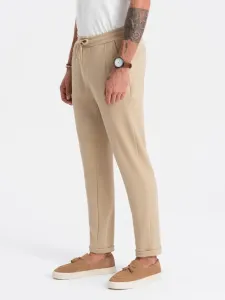 Ombre Clothing Spodnie Beżowy #514023