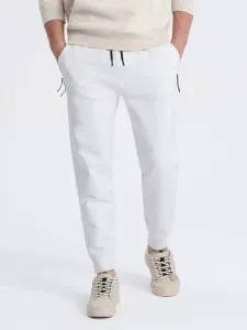 Ombre Clothing Spodnie dresowe Biały