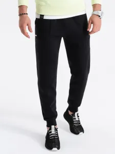 Ombre Clothing Spodnie dresowe Czarny #529330