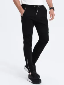Ombre Clothing Spodnie dresowe Czarny #525002