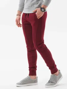 Ombre Clothing Spodnie dresowe Czerwony