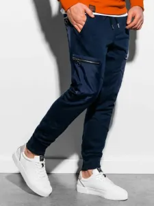 Ombre Clothing Spodnie dresowe Niebieski