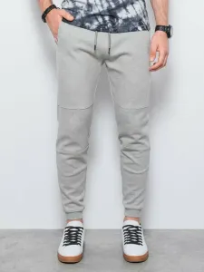 Ombre Clothing Spodnie dresowe Szary #505305