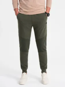 Ombre Clothing Spodnie dresowe Zielony #553180