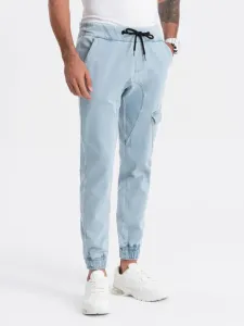 Ombre Clothing Spodnie Niebieski
