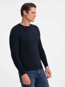 Ombre Clothing Sweter Niebieski